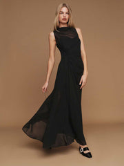 Reformation Sarai Dress - Black