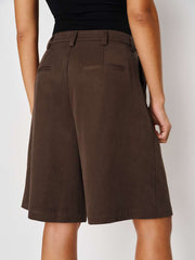 Reformation Drew Low Rise Short - Cafe