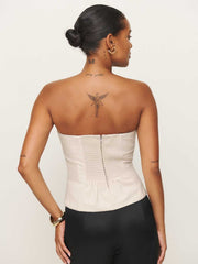 Reformation Haylee Top - Cream