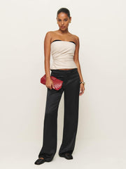Reformation Haylee Top - Cream