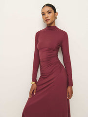 Reformation Nemy Knit Dress - Chianti