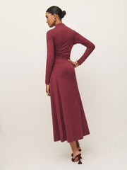 Reformation Nemy Knit Dress - Chianti