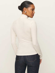 Reformation Nell Knit Top - Horchata