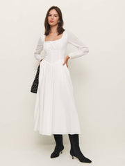 Reformation Oria Dress - Ivory