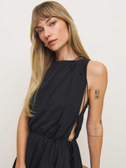 Reformation Lucelia Dress - Black