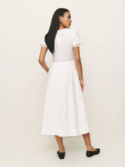 Reformation Noor Dress - White