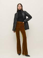 Reformation Sora Velvet Pant - Copper