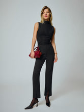 Reformation Pierre Mid Rise Pant - Black