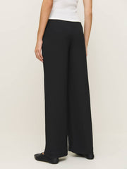 Reformation Hallie Mid Rise Pant - Black