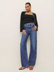 Reformation Chloe Knit Shrug Set - Black