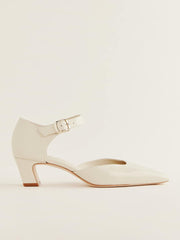 Reformation Denise Pump - Almond Patent