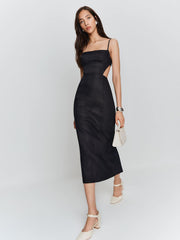 Reformation Denise Pump - Almond Patent