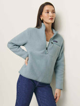 Reformation Patagonia W's Retro Pile Marsupial - Thermal Blue
