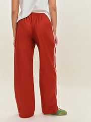 Reformation Julien Poplin Pant - Sundried Tomato