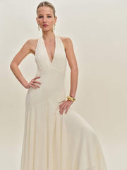 Reformation Briony Dress - Fior Di Latte