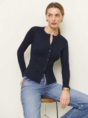 Reformation Hugh Knit Top - Midnight