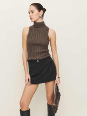Reformation Bobbi Skort - Black