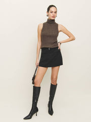 Reformation Bobbi Skort - Black