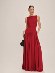 Reformation Camella Dress - Sangre