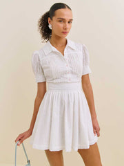 Reformation Loonette Dress - White