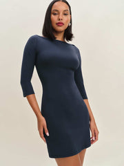 Reformation Rocky Knit Dress - Midnight