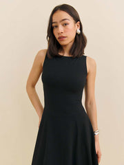 Reformation Devin Knit Dress - Black