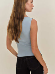 Reformation Julie Knit Top - Mineral