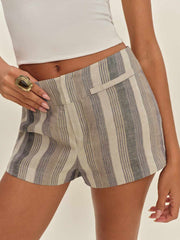 Reformation Everett Short - Cannes Stripe