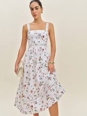 Reformation Everett Linen Dress - Corsini