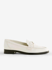 Reformation Kaylee Loafer - White Bow