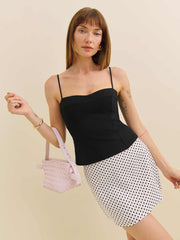 Reformation Winona Knit Top - Black