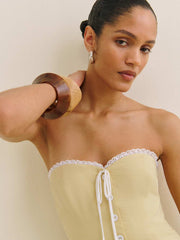Reformation Dalia Top - Blonde