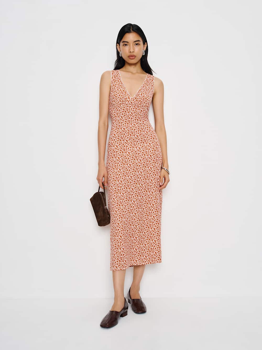 Reformation Brayden Knit Dress - Mulberry
