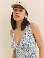 Reformation Brayden Knit Dress - Nile