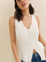 Reformation Skylar Top - Gossamer