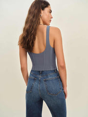 Reformation Seren Top - Cornflower