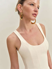 Reformation Seren Top - Fior Di Latte