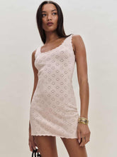 Reformation Forest Cotton Sweater Dress - Powder Pink