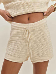 Reformation Collie Cotton Shorts - Gossamer
