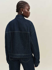 Reformation Rhodes Denim Jacket - Ondine