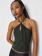 Reformation Juniper Knit Top - Forest