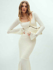 Reformation Tilda Knit Dress - White