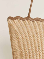 Reformation Isabella Tote - Natural Raffia