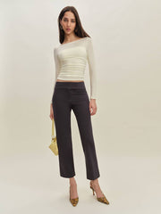 Reformation Julian Knit Top - Ivory