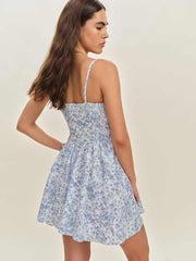 Reformation Olina Linen Dress - Chloe
