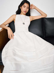Reformation Idelle Dress - White