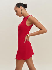 Reformation Dale Dress - Lipstick