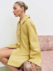 Reformation Veda Celine Jacket - Sunshine