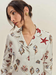Reformation Coco Pajama Set - Beachy