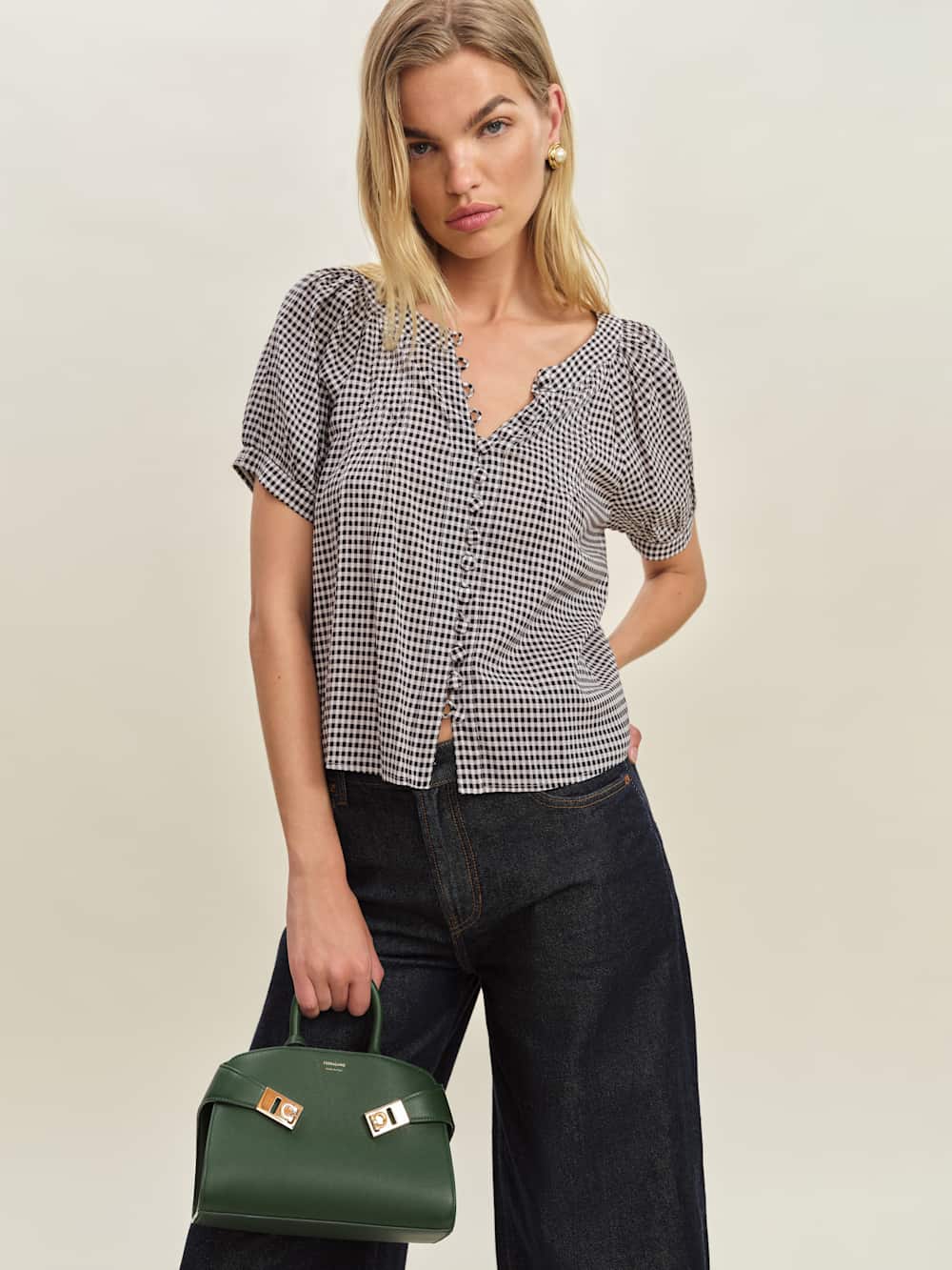 Reformation Calia Top - Remy Check